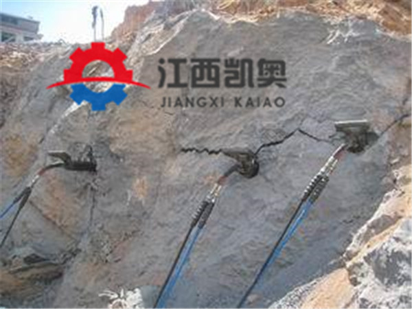 房产挖地基岩石劈裂机广州海珠