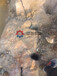 涨裂机混泥土劈裂器静态撑裂机北京矿山开采石头挖机打不动