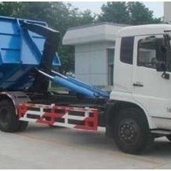 东风天锦拉臂式垃圾车10吨16吨