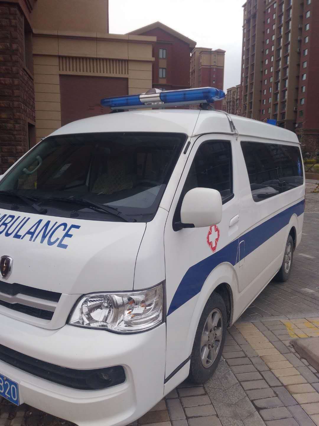 北京石景山120救护车出租价格优惠多少