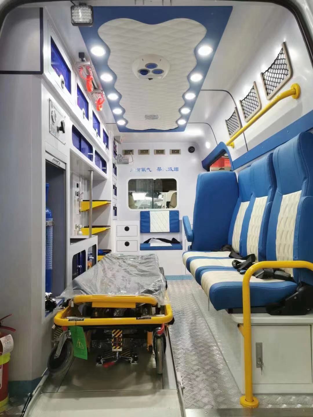 台山长途救护车出租送病人多少钱