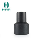 福建HDPE给水对接异径直接PE异径直通塑料管件大小头厂家批发