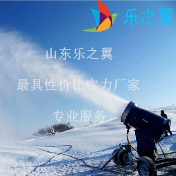 飘雪机厂家全自动造雪机移动式滑雪场造雪机雪地游乐设备