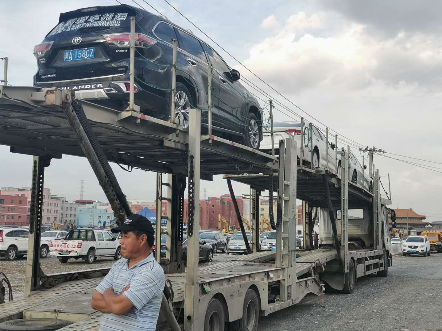 从新疆库尔勒飞机托运小车到郑州省心放心
