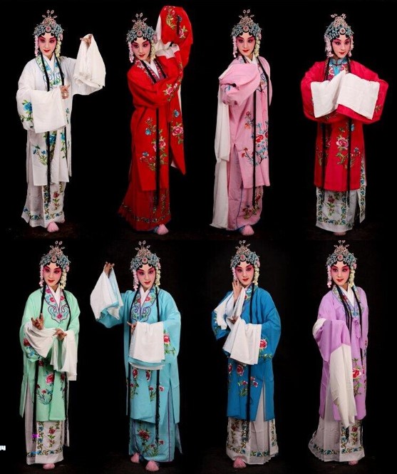 上海戏曲演出服租赁,戏曲服装定制江南四大才子梁祝戏服出租桃花扇