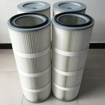 生產(chǎn)廠家聚酯纖維除塵濾芯粉塵濾筒除塵器濾芯防靜電噴涂濾筒
