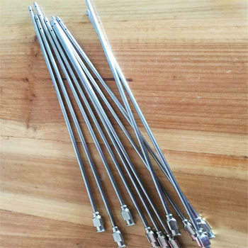 厂家直供不锈钢管缩尖开孔定做打气针规格种类