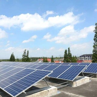 500KW工商业光伏发电站，500KW太阳能光伏发电系统，新能源发电图片1