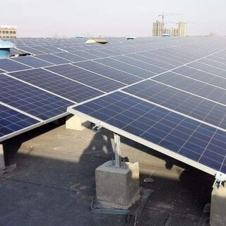 500KW工商业光伏发电站，500KW太阳能光伏发电系统，新能源发电图片4