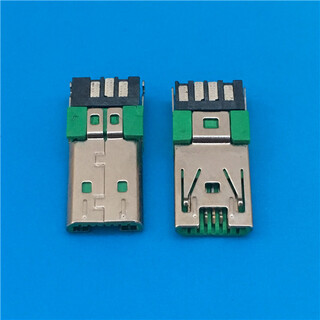 Micro大电流公头OPPO手机插头7PA公大电流快充连接器图片1