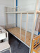 二層鐵床鋼架床宿舍雙人鐵床寢室重慶雙層鐵床廠家