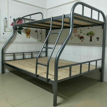 供应重庆学校铁床双层床宿舍床定做铁床厂家