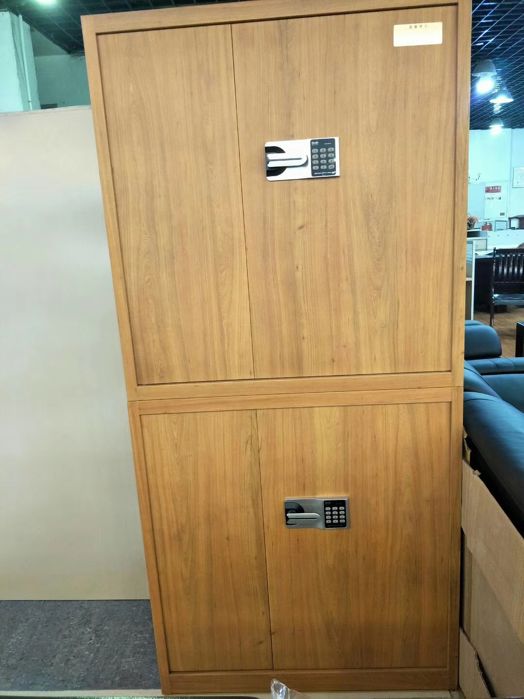 重庆保险柜钢制密码锁柜财务室指纹密码锁柜重庆钢制家具厂家