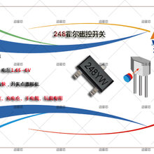 MH248微功耗全极型霍尔开关图片