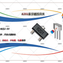 全极性低灵敏度霍尔开关cc6201便携果汁机用霍尔开关cc6201磁控计数跳绳用霍尔开关图片