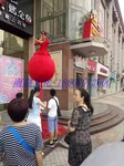 深圳美女不倒翁气球高翘小丑舞龙舞狮