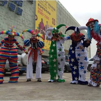 深圳小丑表演，气球小丑，高跷小丑各种款式小丑