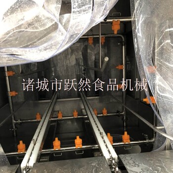 厂家定做塑料周转箱清洗机高温全自动洗筐机高压水流喷淋洗箱机