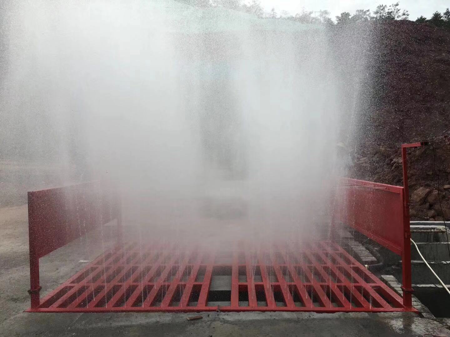 香洲电厂洗车池一年保修