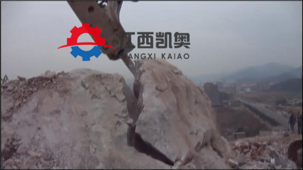 无锡大型岩石劈裂机效率喀喇沁旗