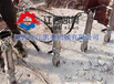 岩石劈裂棒供货商萍乡芦溪打岩石最快的钻机生产成本