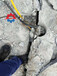 淮南劈岩机分裂器价格破碎大石头方法竖井撑石器