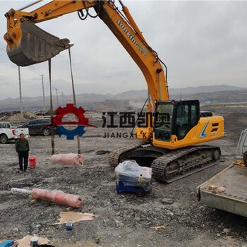 裂石机分裂机破桩头道路扩建坚硬岩石头矿山劈岩器宝鸡