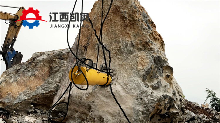 浙江杭州液壓分裂機(jī)劈裂器巖石裂巖機(jī)怎么用好用么
