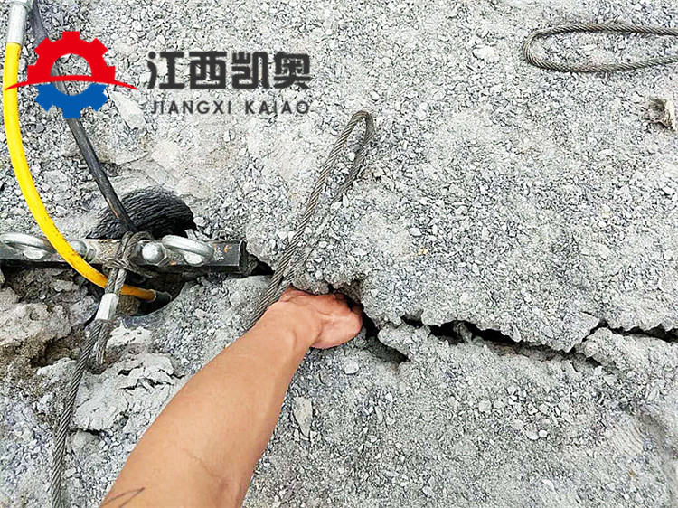 廣東江門劈石機劈裂機爆破哪個牌子質量好