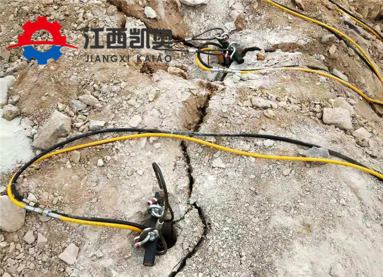 長(zhǎng)沙地基開挖劈裂機(jī)霹靂機(jī)溝渠巖石清除