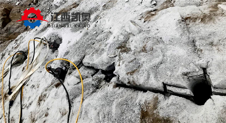 廣東珠海巖石分解劈裂機