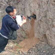 一款操作简单的穿管钻孔机天然气管道神器图片