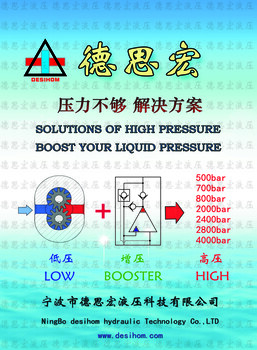 压力不够怎么办？用液压油压增压器