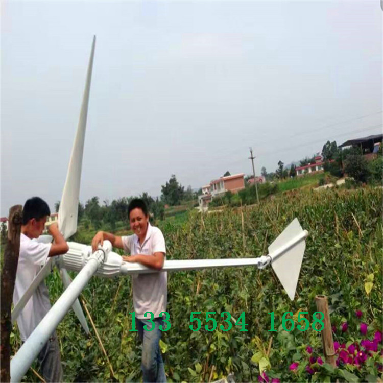 河源房顶安装风力发电机-10kw大功率