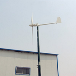 微风发电直驱风力发电设备来厂参观