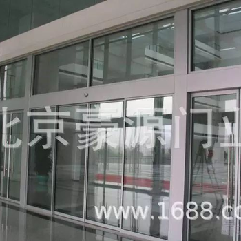 北京房山更换维修感应门、玻璃门、电动门、伸缩门、自动门，技术。