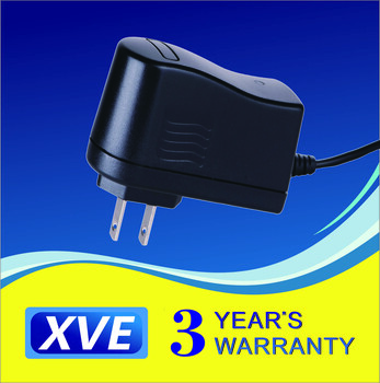 XVE24V0.5A插墙式充电器美规FCC电源适配器