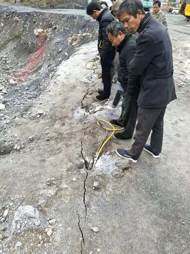 工程建设破石地基基础破石劈裂机贵阳-厂家