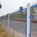 四川达州高速铁路护栏网厂家价格铁路水泥柱框网绿色钢丝网墙