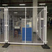 移动车间隔离护栏网仓库隔离围网机器人护栏网成都实体工厂