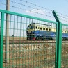 厂家铁路防护网铁路水泥柱护栏网隔离栅刀片刺护栏网