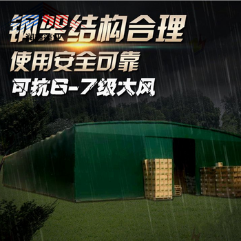 西安润鑫钢结构有限公司移动推拉伸缩雨蓬