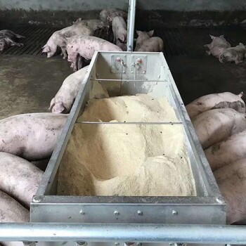 河南新乡不锈钢料槽双面料槽猪用喂料槽喂食槽料槽厂家