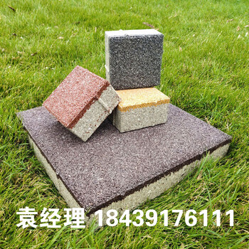陕西西安陶瓷透水砖一平方能吸水55公斤，河南众光生态陶瓷透水砖的价格