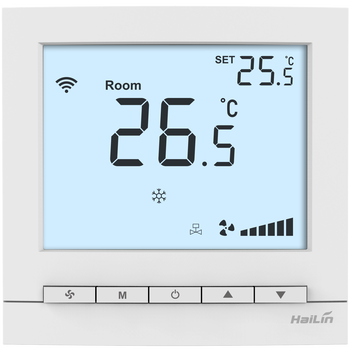 海林灵动联网RS485/WIFI温控器HL8005陕西西安海林温控器代理商