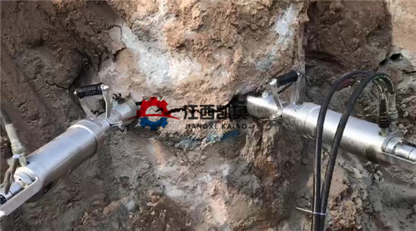 劈裂机洞采效果怎么样水泥路面