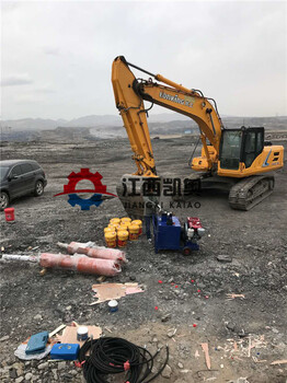 新疆喀什劈石器挖机液压劈裂
