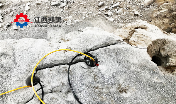 南京撑石机地基破石机采石场分裂捧地下室开挖拆除岩石