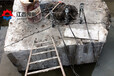 南京专业生产岩石劈裂机地基劈山机人工挖孔桩风镐打不动