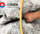 矿洞劈裂机气体爆破岩石设备风化岩岩石开采安徽滁州图片